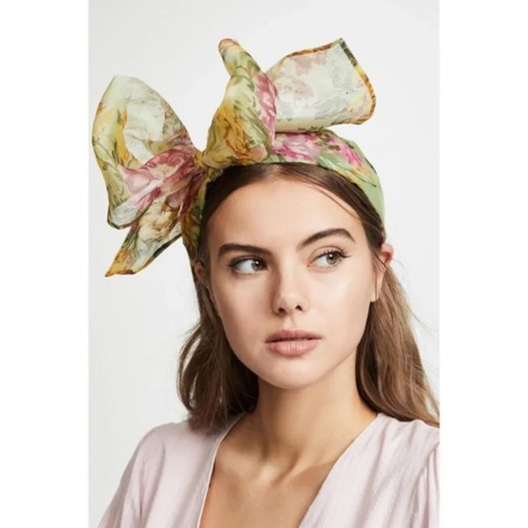 Anthropologie Deepa Gurnani  Bow Organza Headband